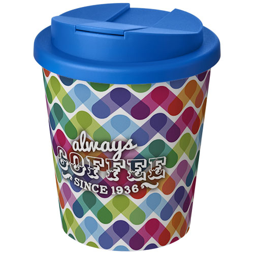Mug promotionnel isolant 250ml Americano® Blanc et Bleu minéral